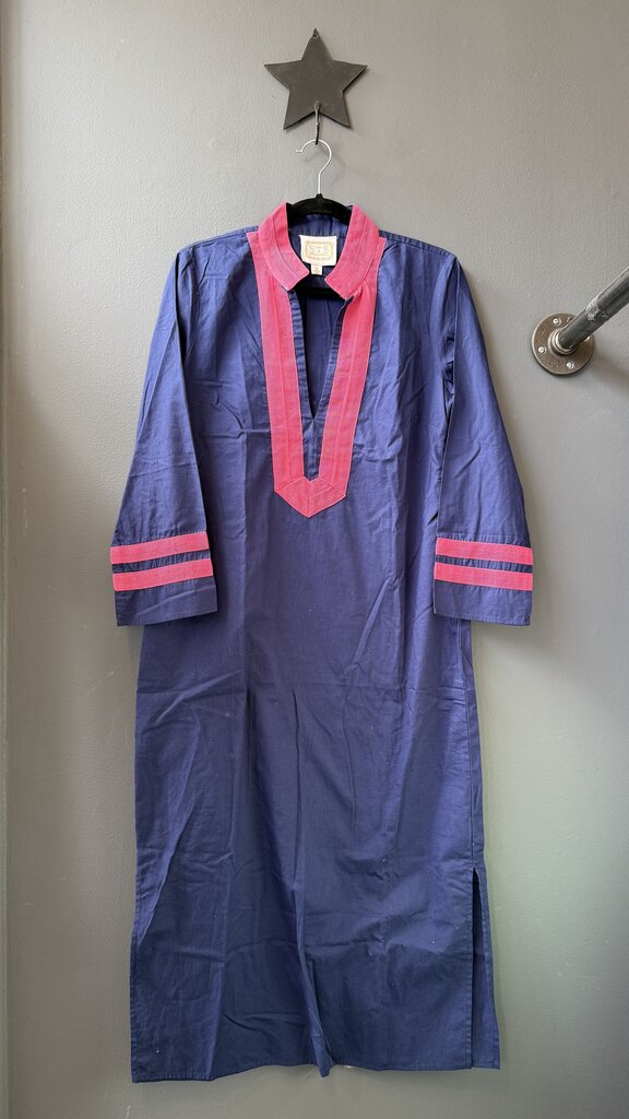 Cotton Tunic Maxi Dress