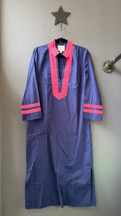 Cotton Tunic Maxi Dress