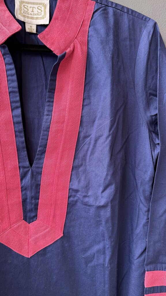 Cotton Tunic Maxi Dress