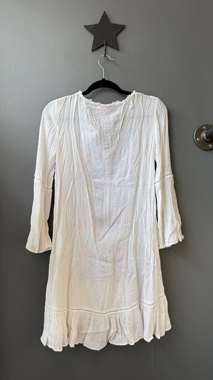 Embroidered Coverup Dress