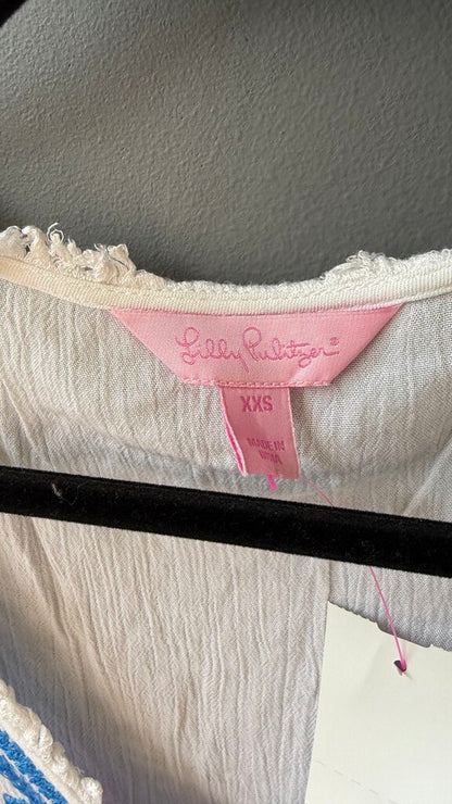 Embroidered Coverup Dress