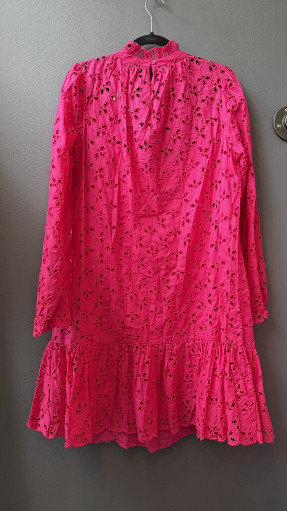 Tall Eyelet High Neck Dress