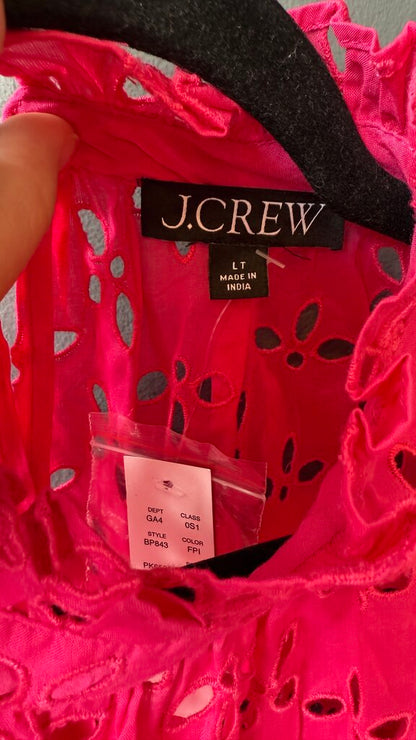 Tall Eyelet High Neck Dress