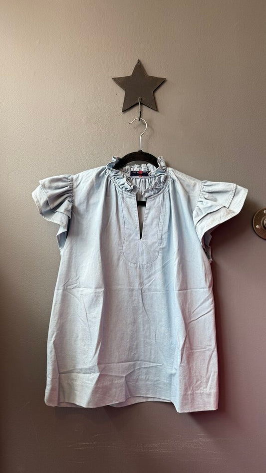 Chambray Silla Blouse