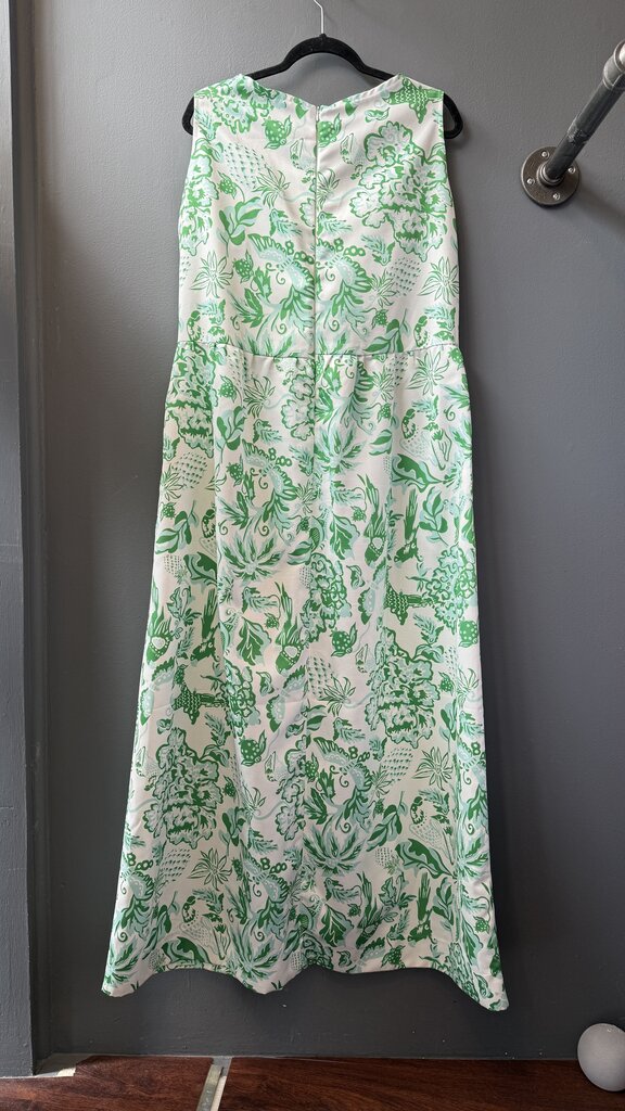 Floral Sleeveless Maxi Dress