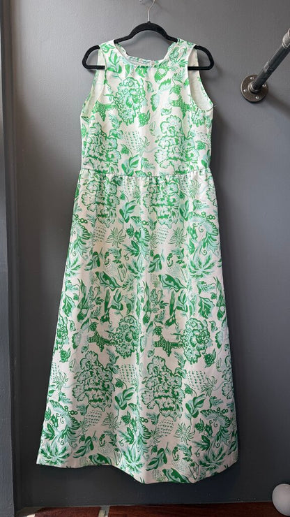 Floral Sleeveless Maxi Dress