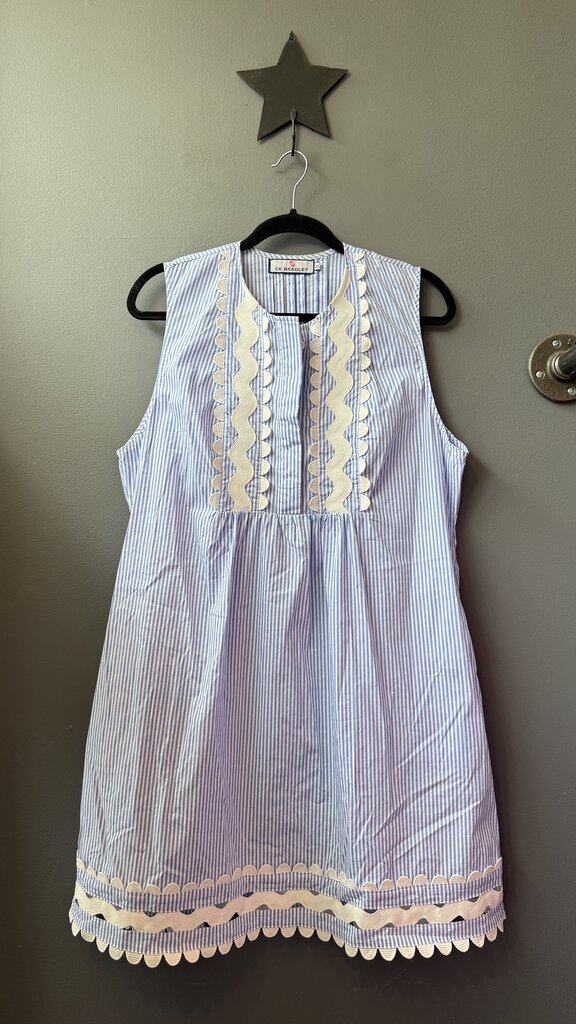 Ric Rack Trim Mini Dress