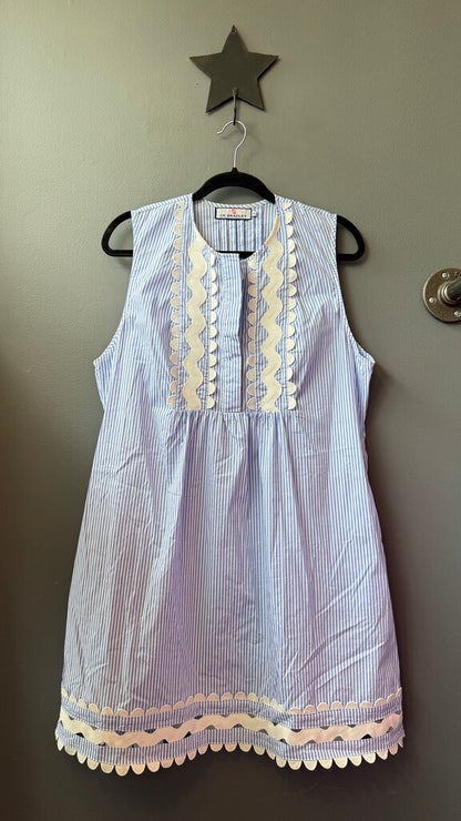 Ric Rack Trim Mini Dress