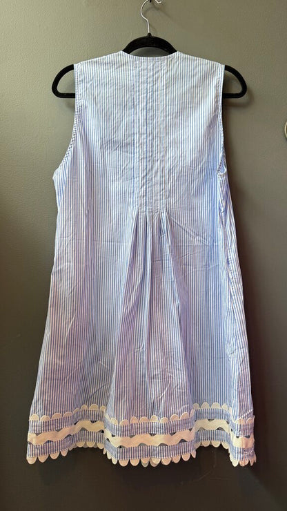 Ric Rack Trim Mini Dress