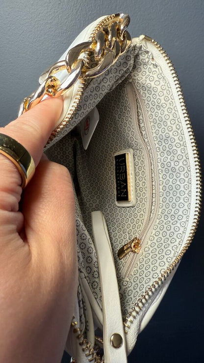 Quilted Vegan Crossbody Bag