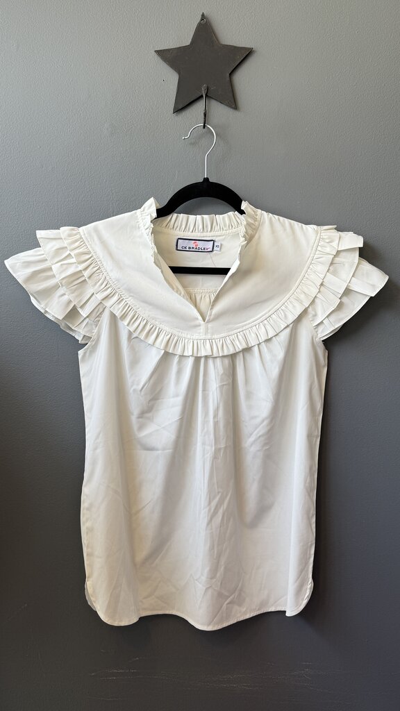 Ruffle Silla Blouse