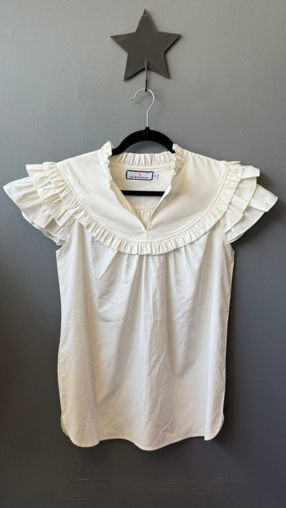 Ruffle Silla Blouse