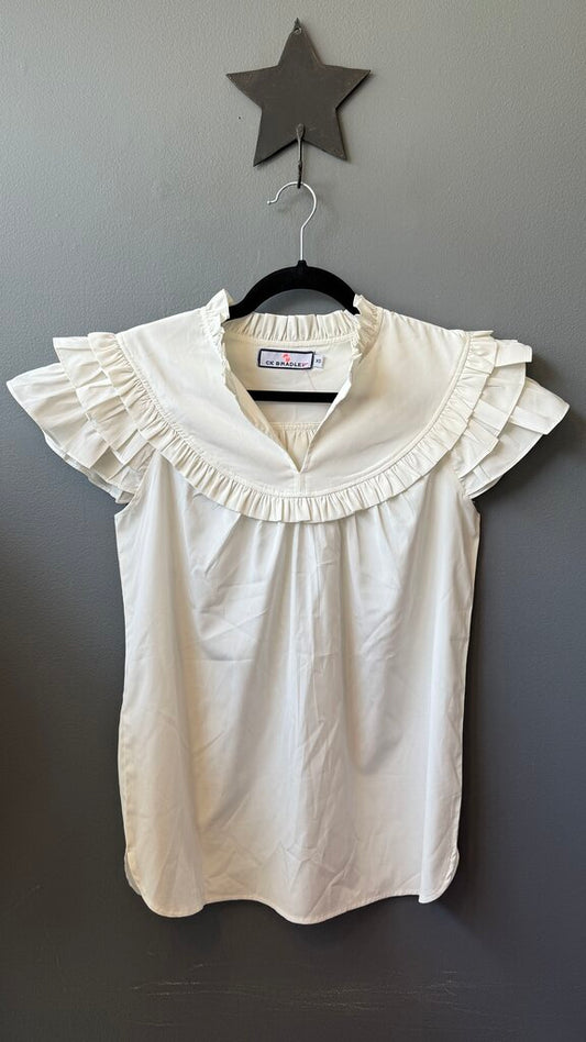 Ruffle Silla Blouse