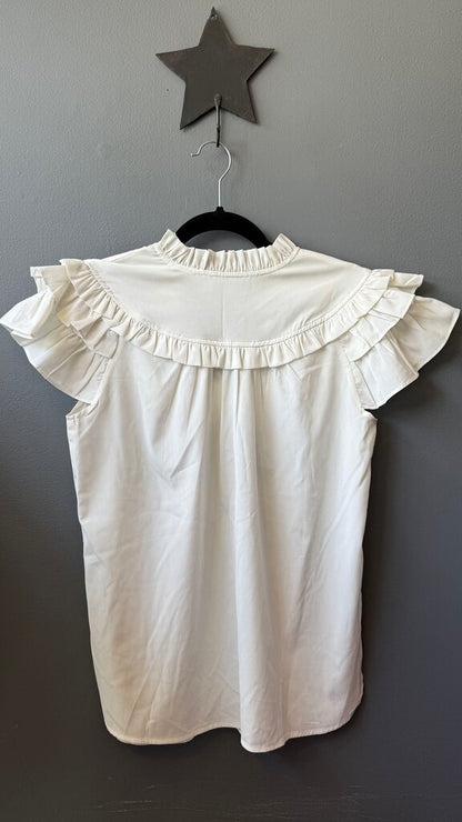 Ruffle Silla Blouse