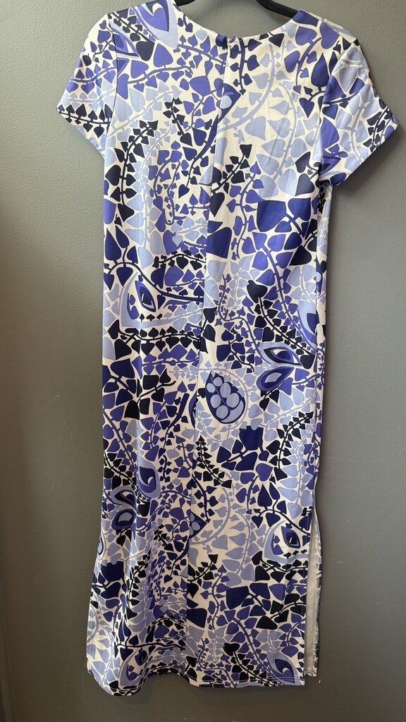 V neck Short Sleeve Maxi Dress