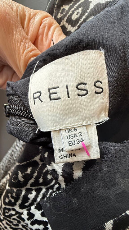 Silk Leopard Back Opening Dress