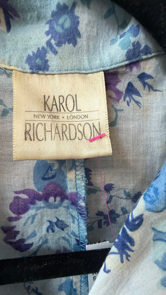 Silk Floral Tunic Top