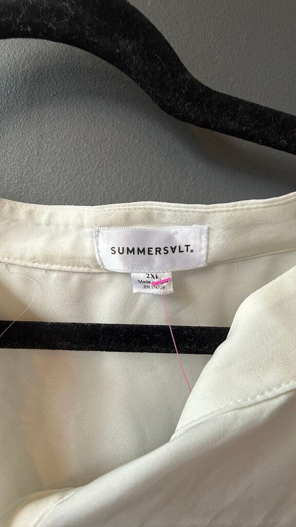 Button Front Coverup Dress