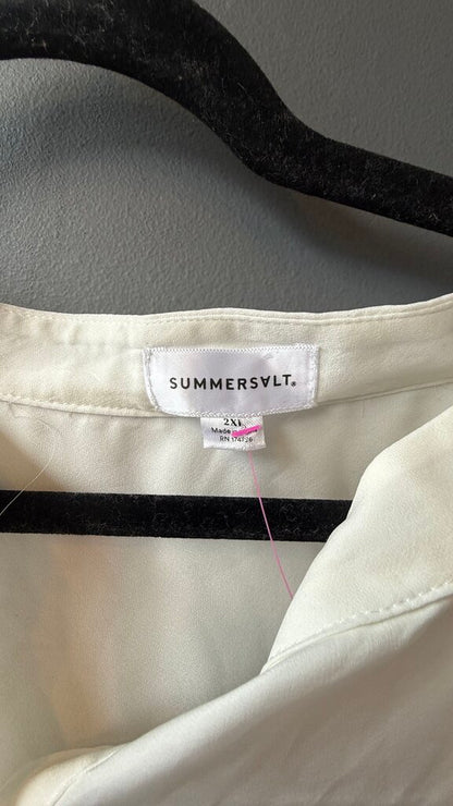 Button Front Coverup Dress