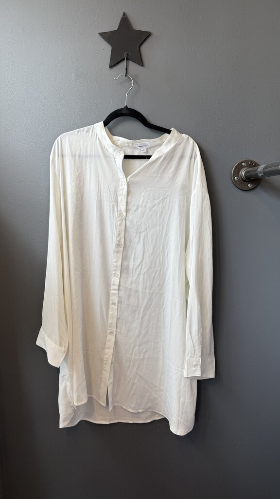 Button Front Coverup Dress