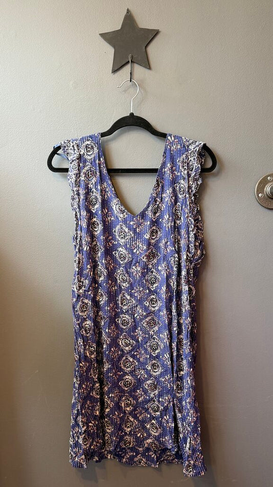 Stripe Sleeveless Shift Dress