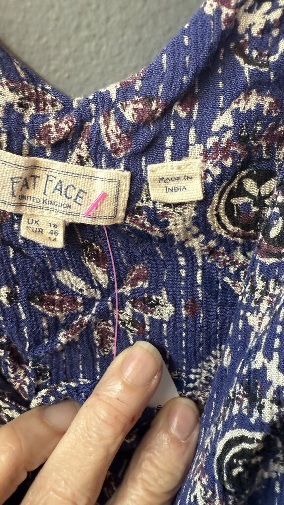 Stripe Sleeveless Shift Dress