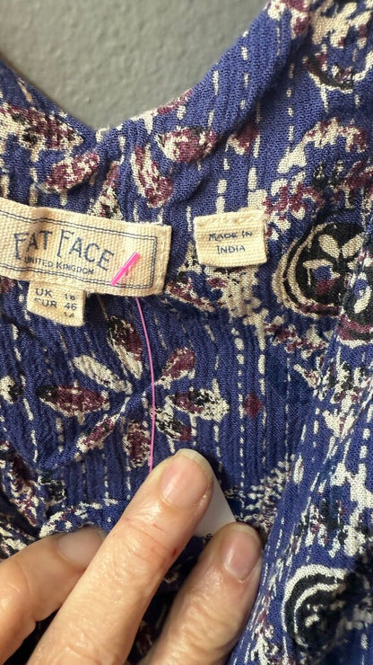 Stripe Sleeveless Shift Dress