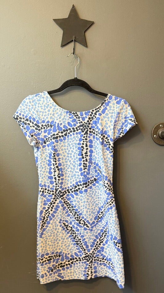 Short Sleeve Jersey Sheath Dress