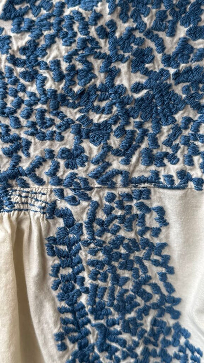 Embroidered Cotton Blouse