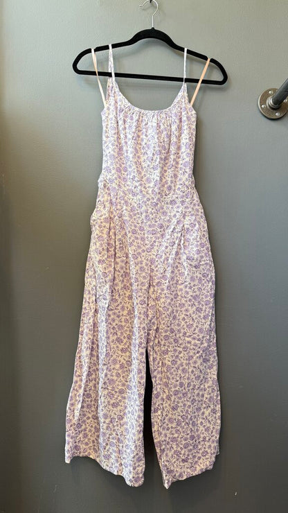 Bow Back Crop Jumpsuit