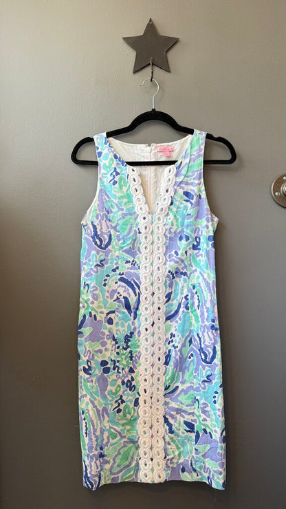 Ryder Lace Trim Shift Dress