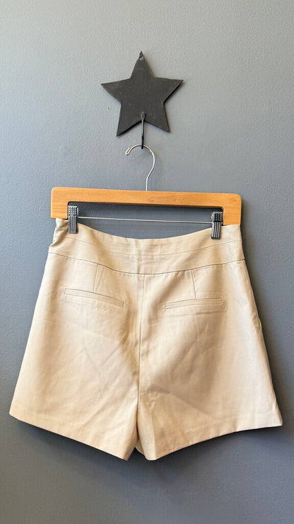 High Rise Khaki Shorts