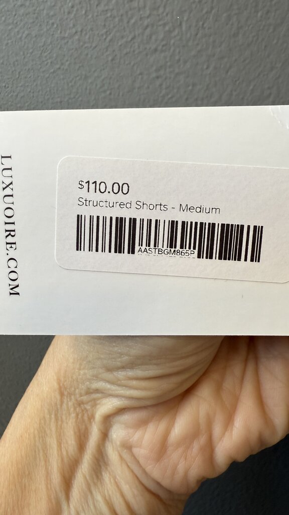 High Rise Khaki Shorts