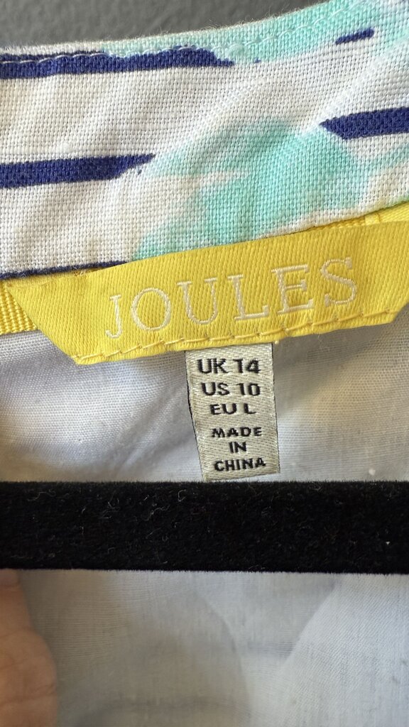 Stripe Floral Shift Dress