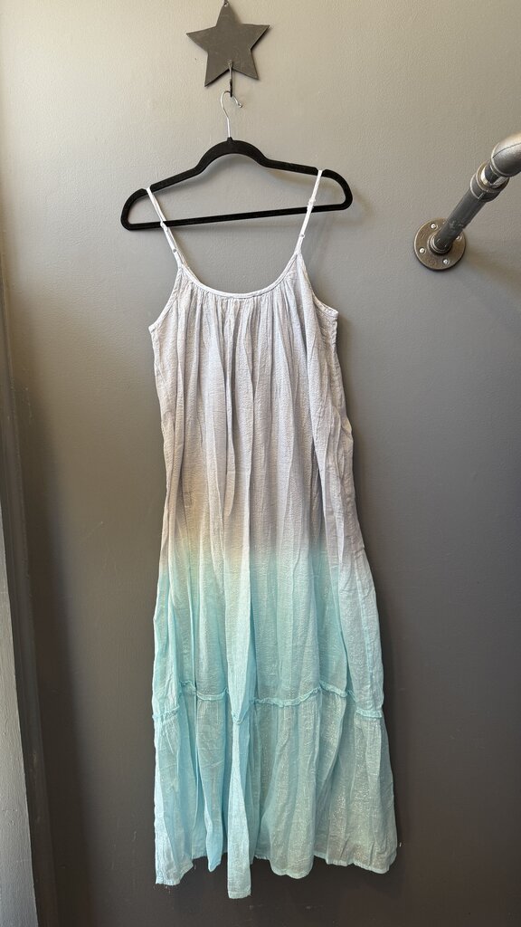 Metallic Thread Maxi Dress