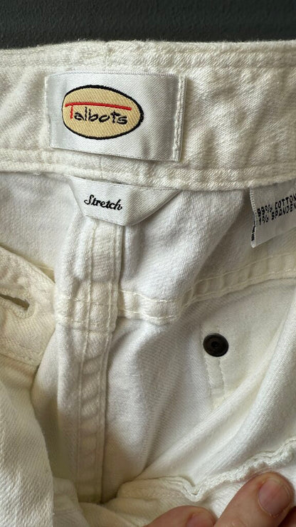 Straight White Jeans