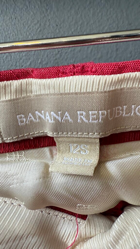 Linen Blend Short Pants