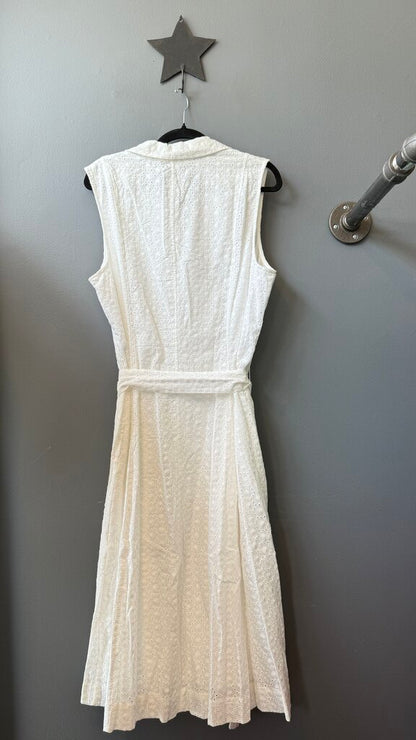 Eyelet Midi Shirtdress