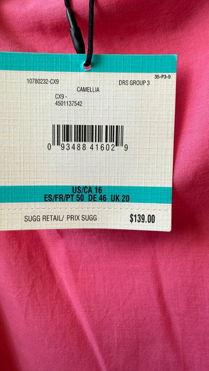 Eyelet Hem Mini Dress