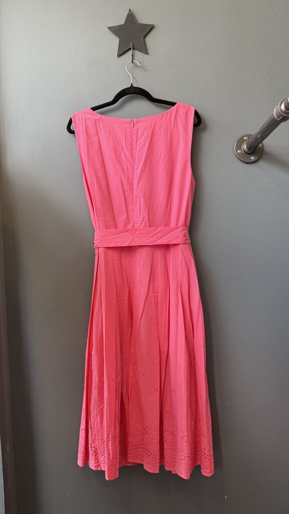 Eyelet Hem Mini Dress