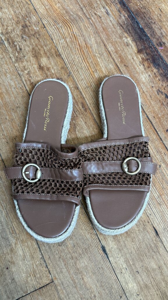 Mesh Espadrille Sandals