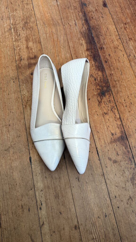 Pointed Leather Flats