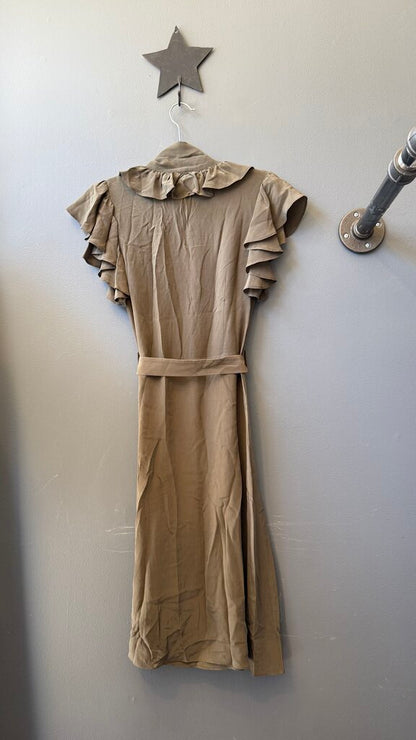 Silk Aline Pussy Bow Dress