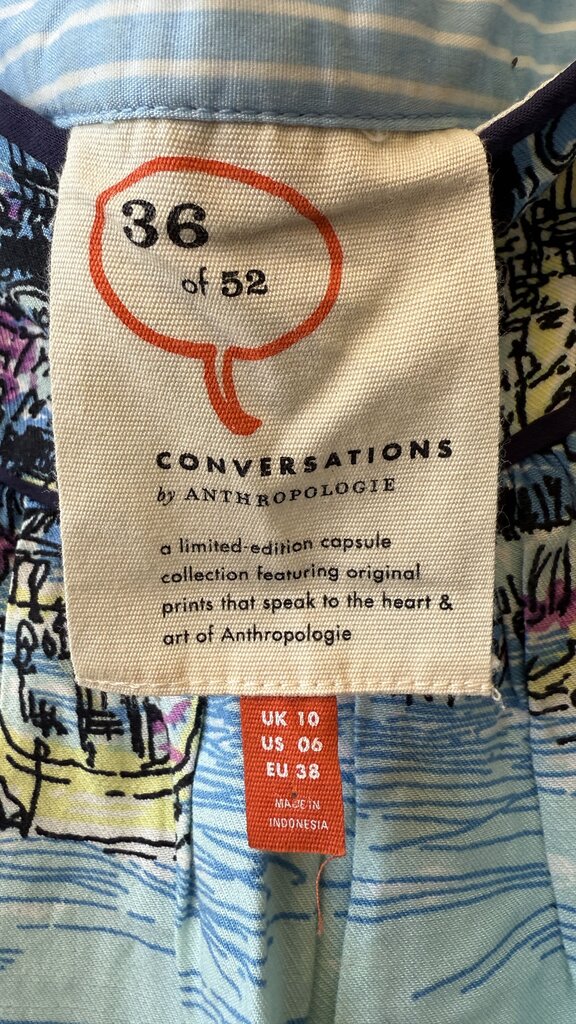 City Print Full Skirt