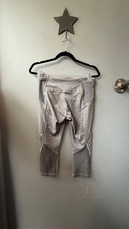 Heathered Crop Leggings
