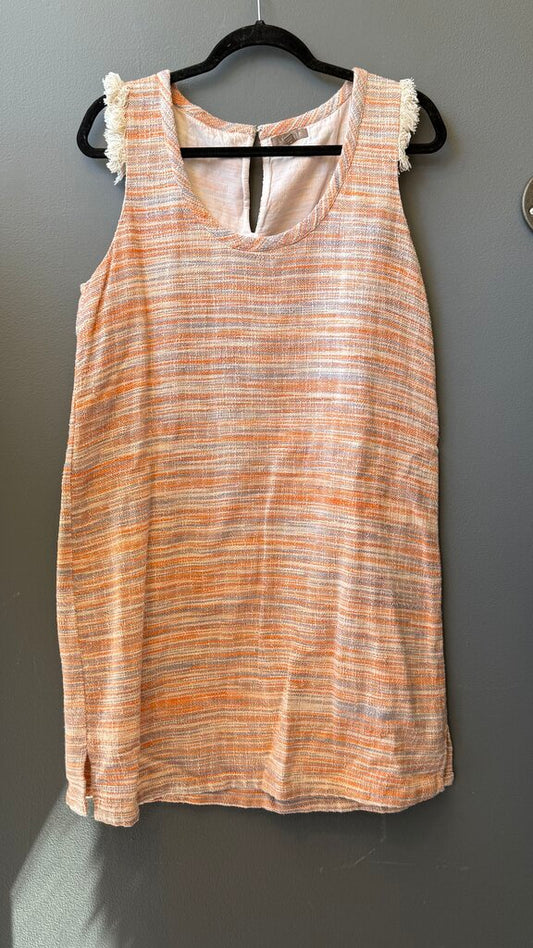 Stripe Woven Shift Dress