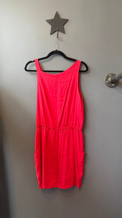 Silk Drop Waist Tank Dress