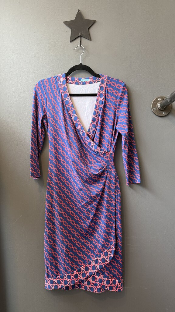 Catalina Cloth Faux Wrap Dress