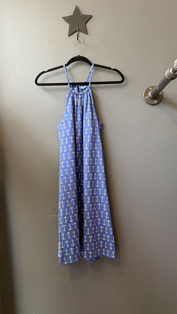 Catalina Cloth Tie Neck Dress