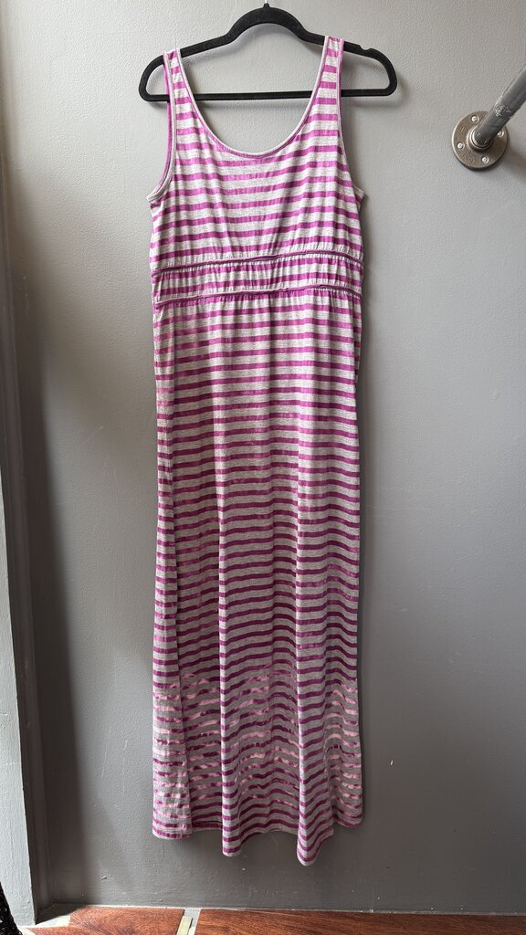 Stripe Knit Maxi Tank Dress